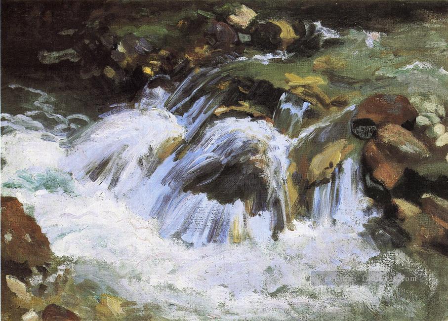 Un paysage de Montagne Stream Tyrol John Singer Sargent Peintures à l'huile